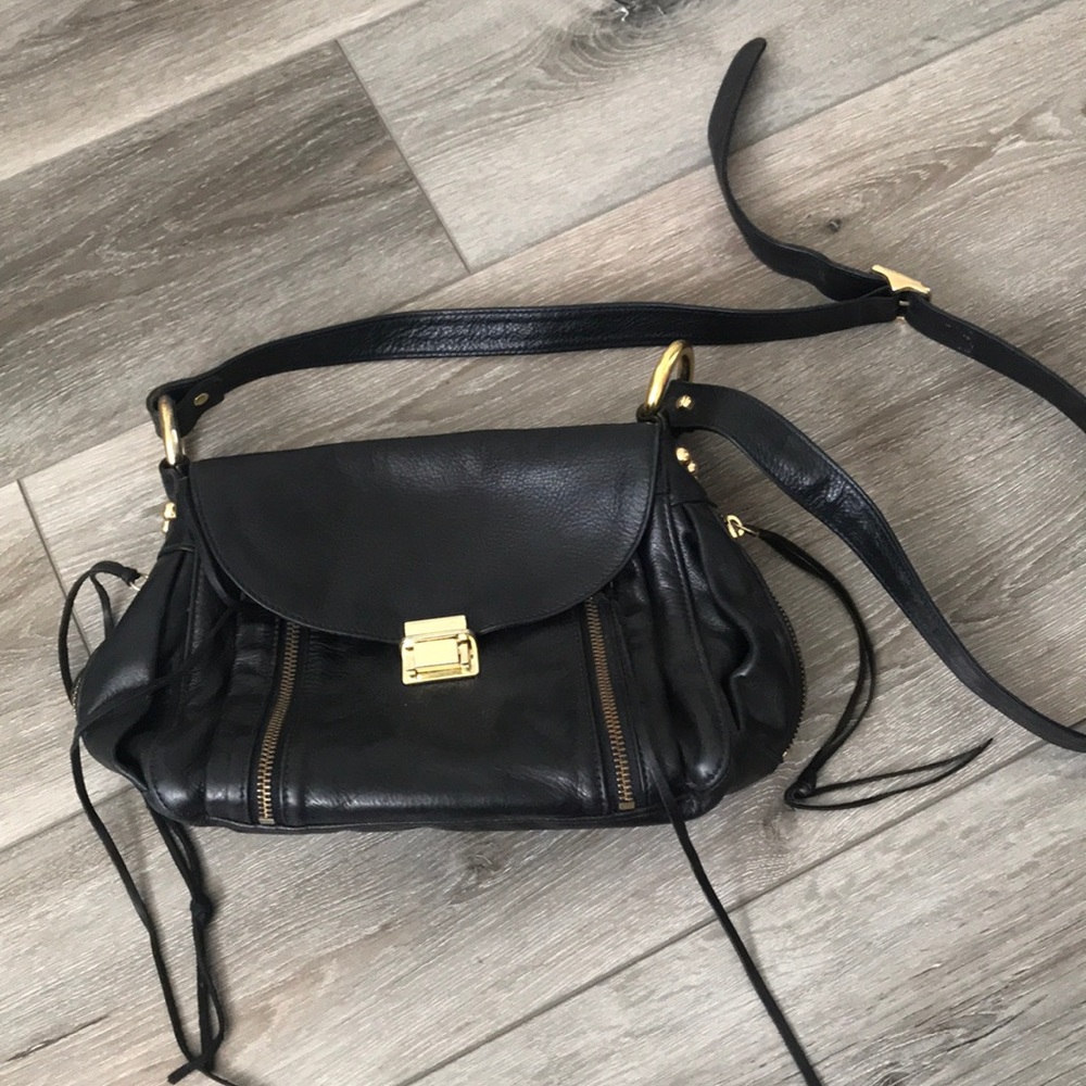 Rebecca Minkoff black crossbody purse